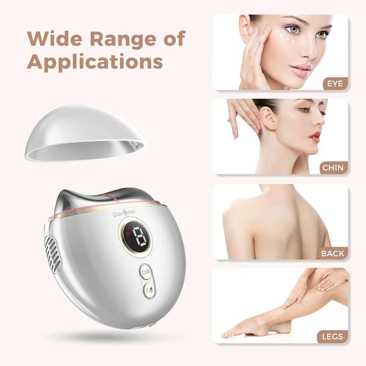 where to use the electric gua sha on face and body