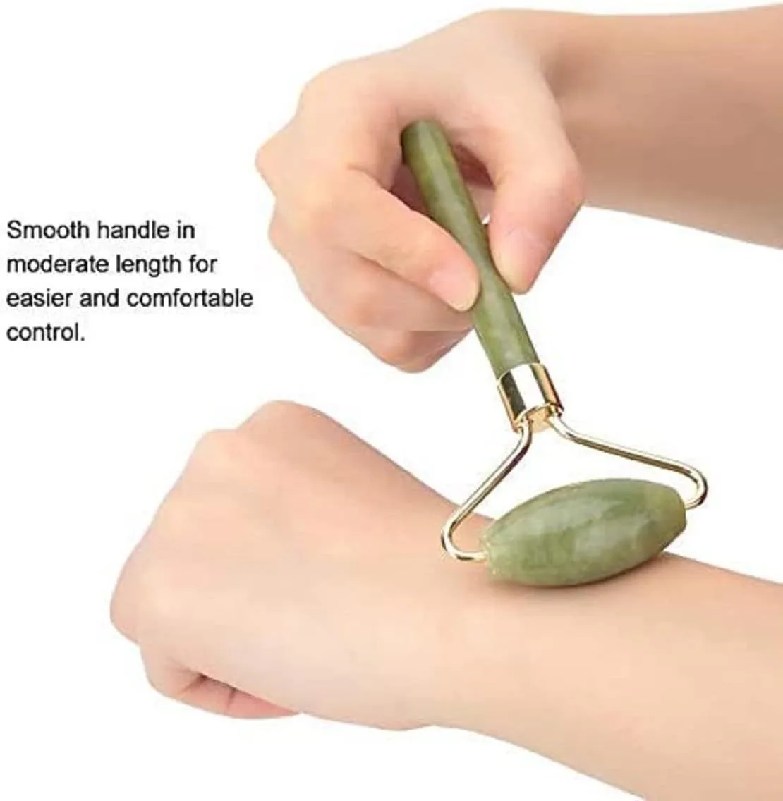 jade roller comfortable handle length