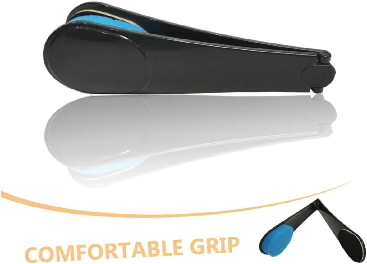 comfortable grip of the folding back applicator
