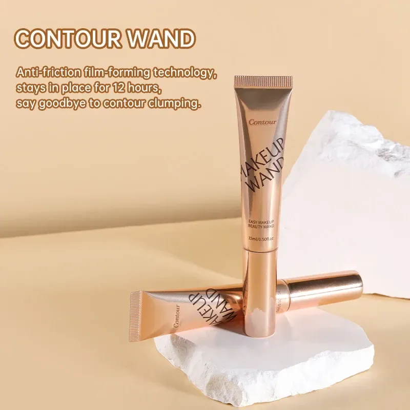 liquid contour wand tube standing next to its cap